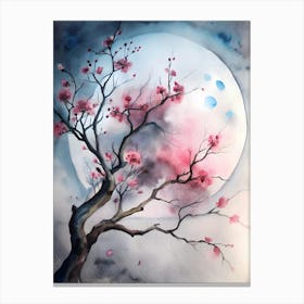 Cherry Blossom Painting 2 Canvas Print