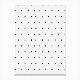 Polka Dots Canvas Print