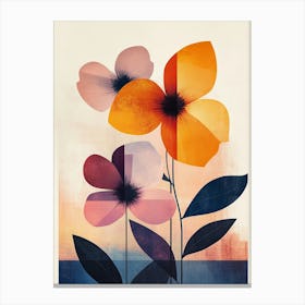 Flowers In The Sky Canvas Print