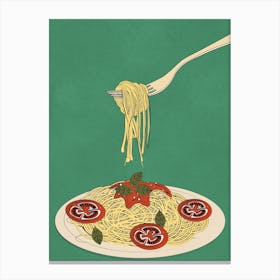 Spaghetti 2 Canvas Print
