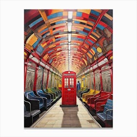 London Underground 3 Canvas Print