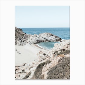 Ikaria, Nas Beach View Canvas Print