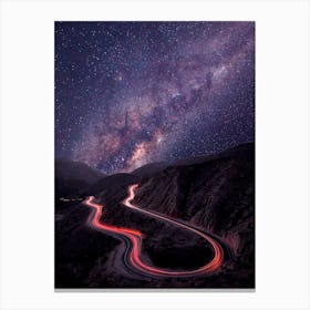 Milky Way Light Canvas Print