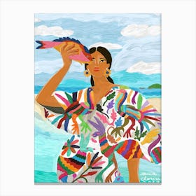 Mexican Colors Canvas Print