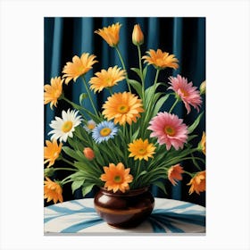 Gerber Daisies Canvas Print