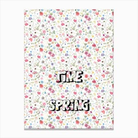 Time Spring 2 Canvas Print