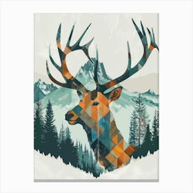 Deer Canvas Art Canvas Print