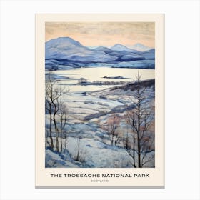 Loch Lomond And The Trossachs National Park Scotland 3 Poster Canvas Print