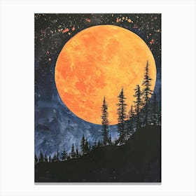 Full Moon 3 Canvas Print