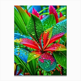 Colorful Flower Canvas Print