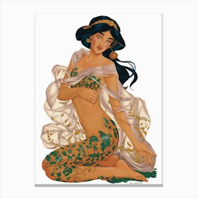 Mermaid 5 Canvas Print