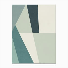 Composition Of Geometric Shapes 46 Canvas Print