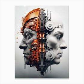 The Mechanical Mind Canvas Print