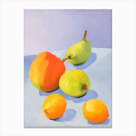 Chayote Tablescape vegetable Canvas Print