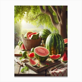 Watermelon 1 Canvas Print