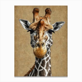 Giraffe 106 Canvas Print