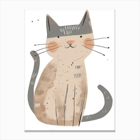 Ragapur Cat Clipart Illustration 2 Canvas Print