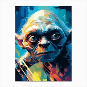Yoda Popart 1 Canvas Print