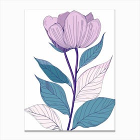 Lilac Flower Canvas Print