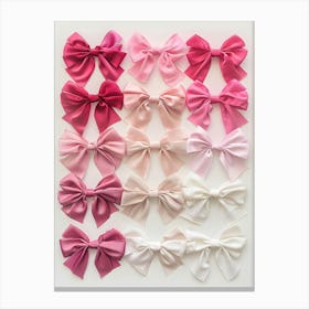 Bows art Canvas Print