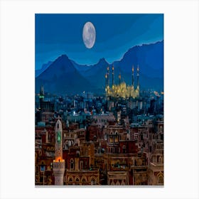 Sana Yemen Canvas Print