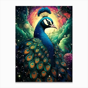 Peacock Canvas Print