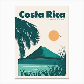 Costa Rica V2 Canvas Print