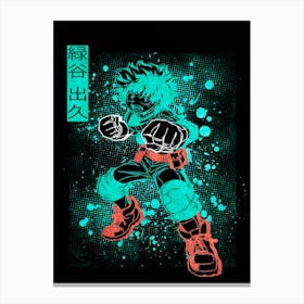 Izuku Midoriya Canvas Print