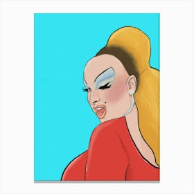 Divine Drag Queen 1 Canvas Print