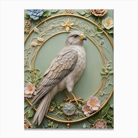 Mystical Hawk Canvas Print