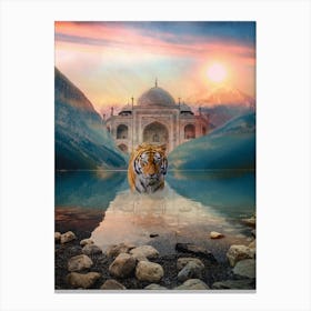 Tiger Temple Canvas Print