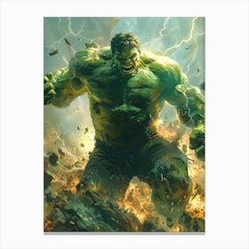 Hulk 28 Canvas Print