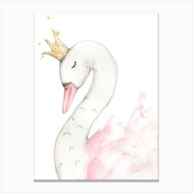 Swan Princess A Canvas Print