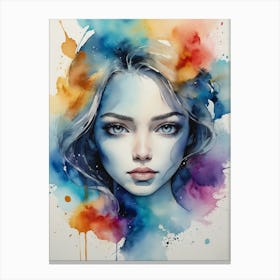 Watercolor Painting 2 Canvas Print