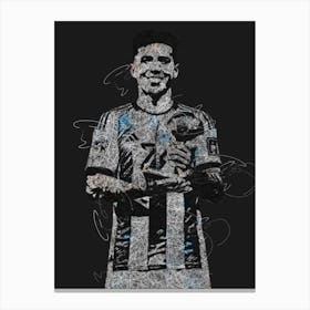 Enzo Fernandez 3 Canvas Print