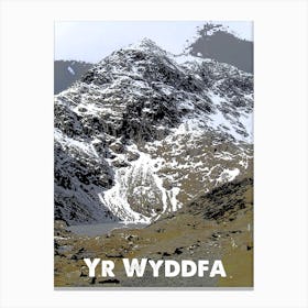 Yr Wydffa, Mountain, Wales, Snowdonia, Nature, Himalaya, Climbing, Wall Print, Canvas Print