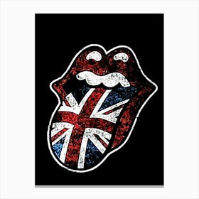 Rolling Stones Tongue Canvas Print