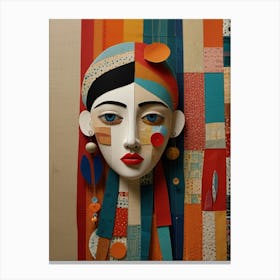 Face By Sanjay Kumar Canvas Print