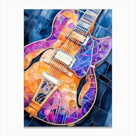 Electric Guitar Canvas Print