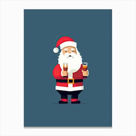 Cute Santa Claus 2 Canvas Print