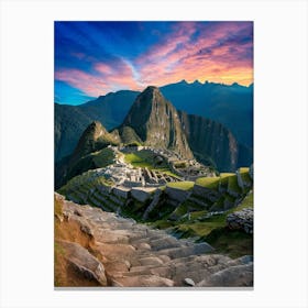 Machu Picchu Canvas Print