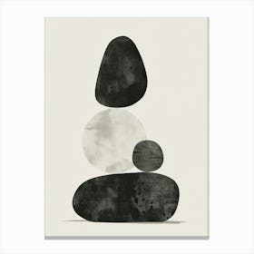 San Fernando Stone Park Bauhaus Minimalist Canvas Print