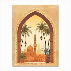 Islamic Mosque 4 Canvas Print