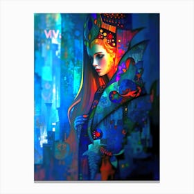 Mystical Fantasy Illustration 135 Canvas Print