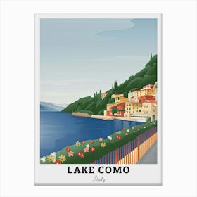 Lake Como, Italy Travel Canvas Print