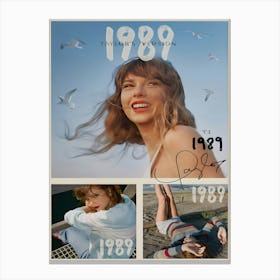 Taylor Swift Taylor S Version 1989 The Eras Tour Canvas Print