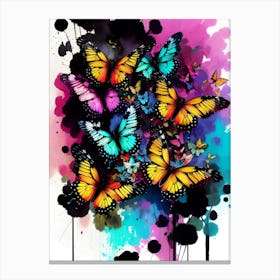 Butterfly Painting 176 Canvas Print