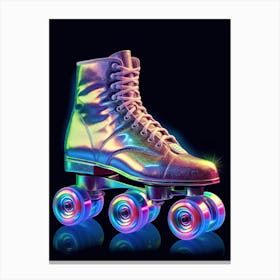 Disco Fever Roller Skates Studio 54 2 Canvas Print