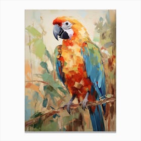 Bird Painting Macaw 2 Canvas Print