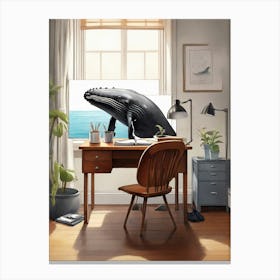 Humpback Whale Canvas Print